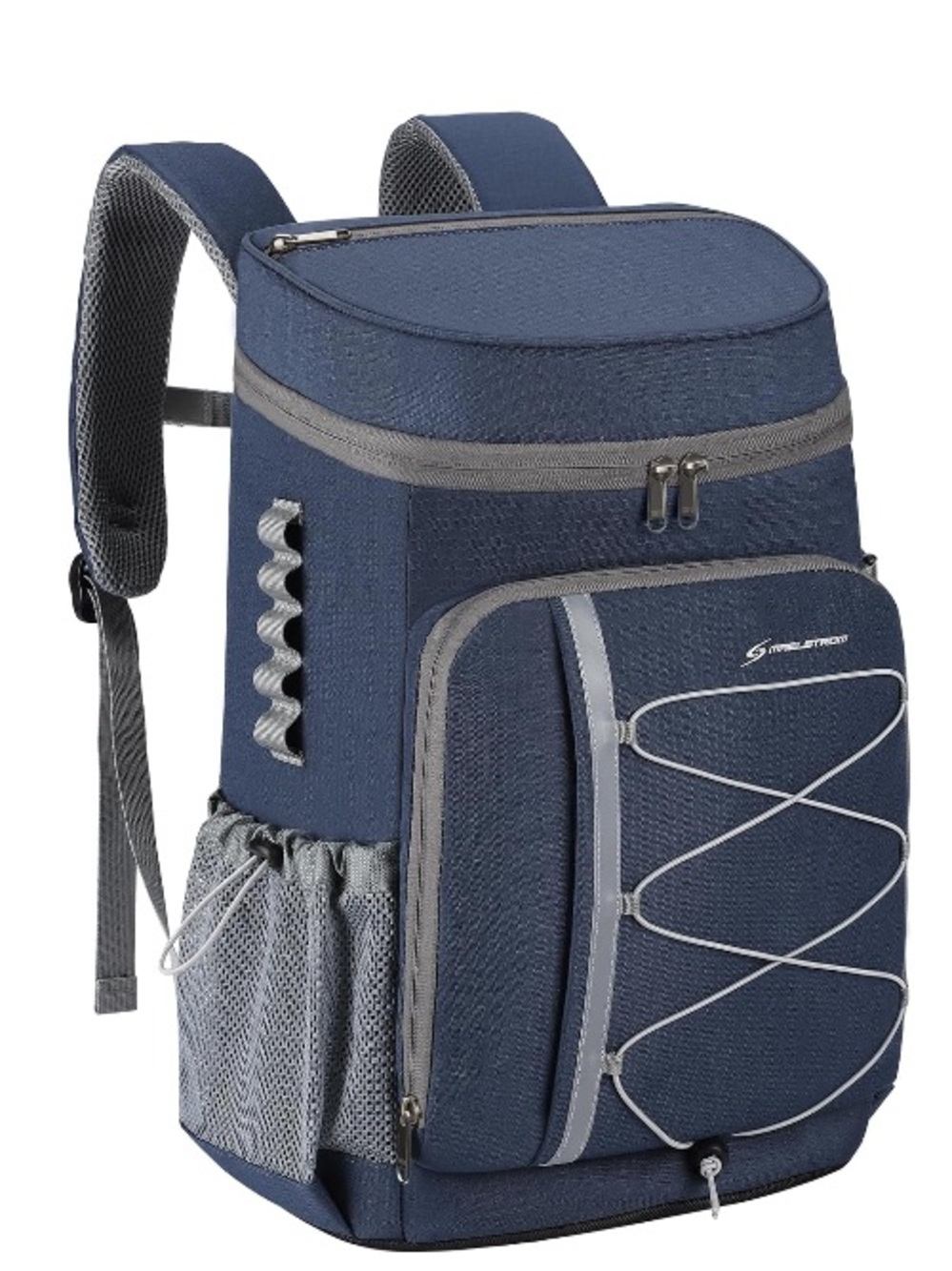 New Maelstrom Men's Navy Blue Soft Cooler Backpack 35/50 Can Insulated Travel